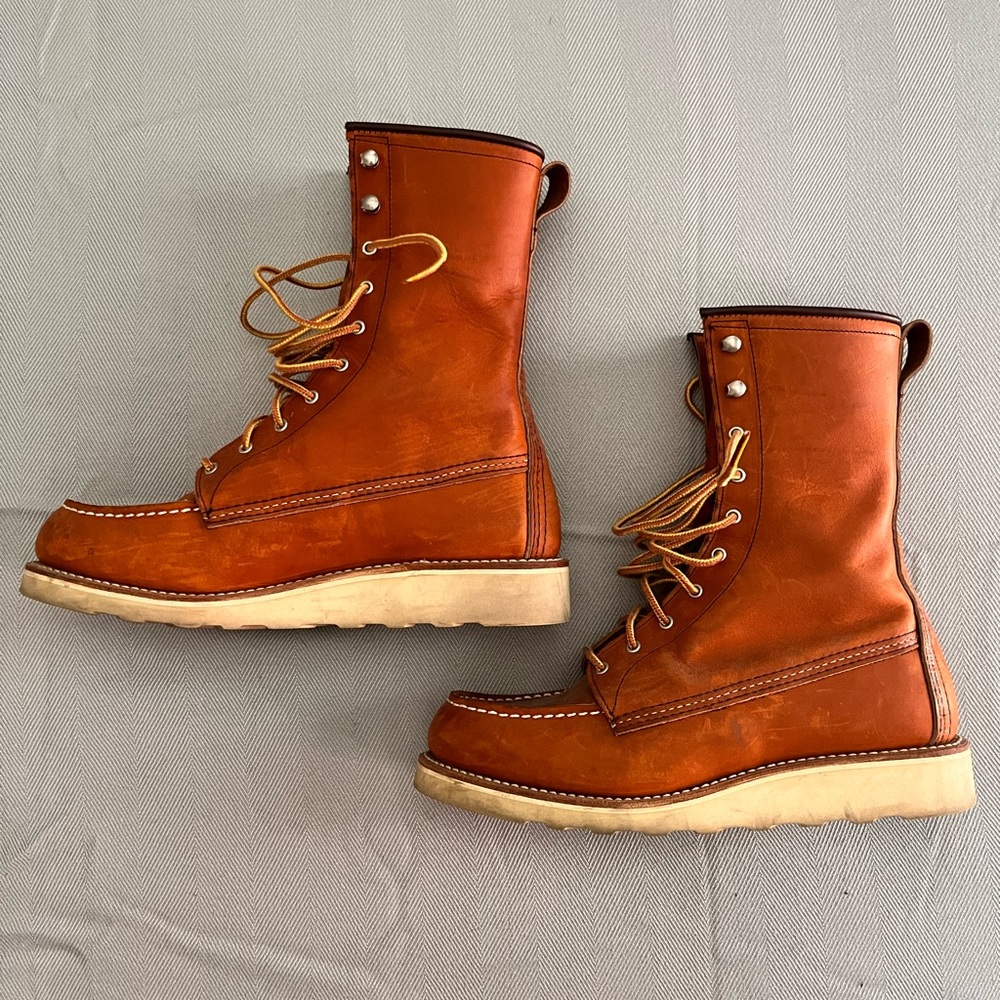 Red Wings Classic MOC 8-INCH - Oro Legacy Leather- Women’s 8.5